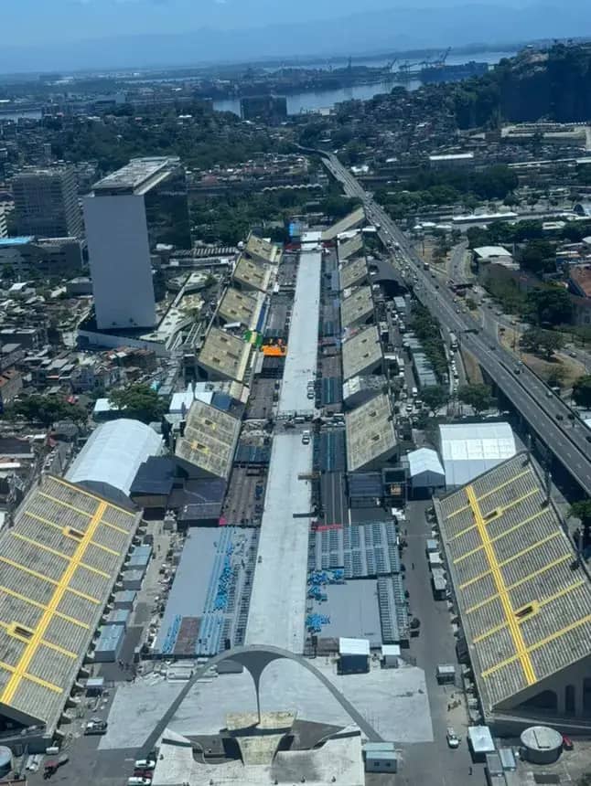 Vista da Rota Maracanã